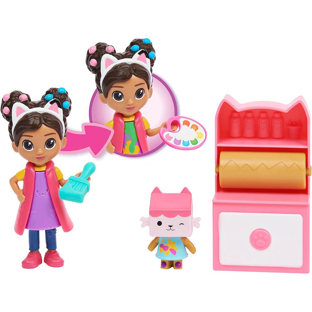 Gabby's Dollhouse Art Studio Playset with Figure and Surprise