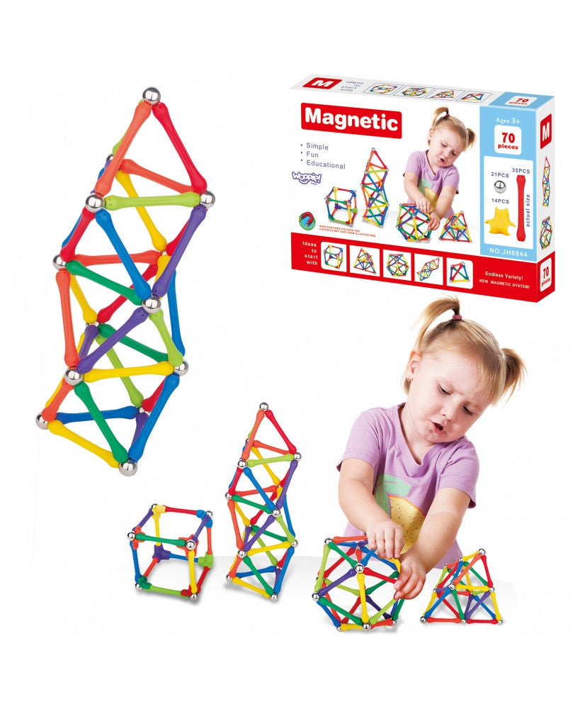 WOOPIE MAGNETIC PAINTS Creative puzzle 70 PCS