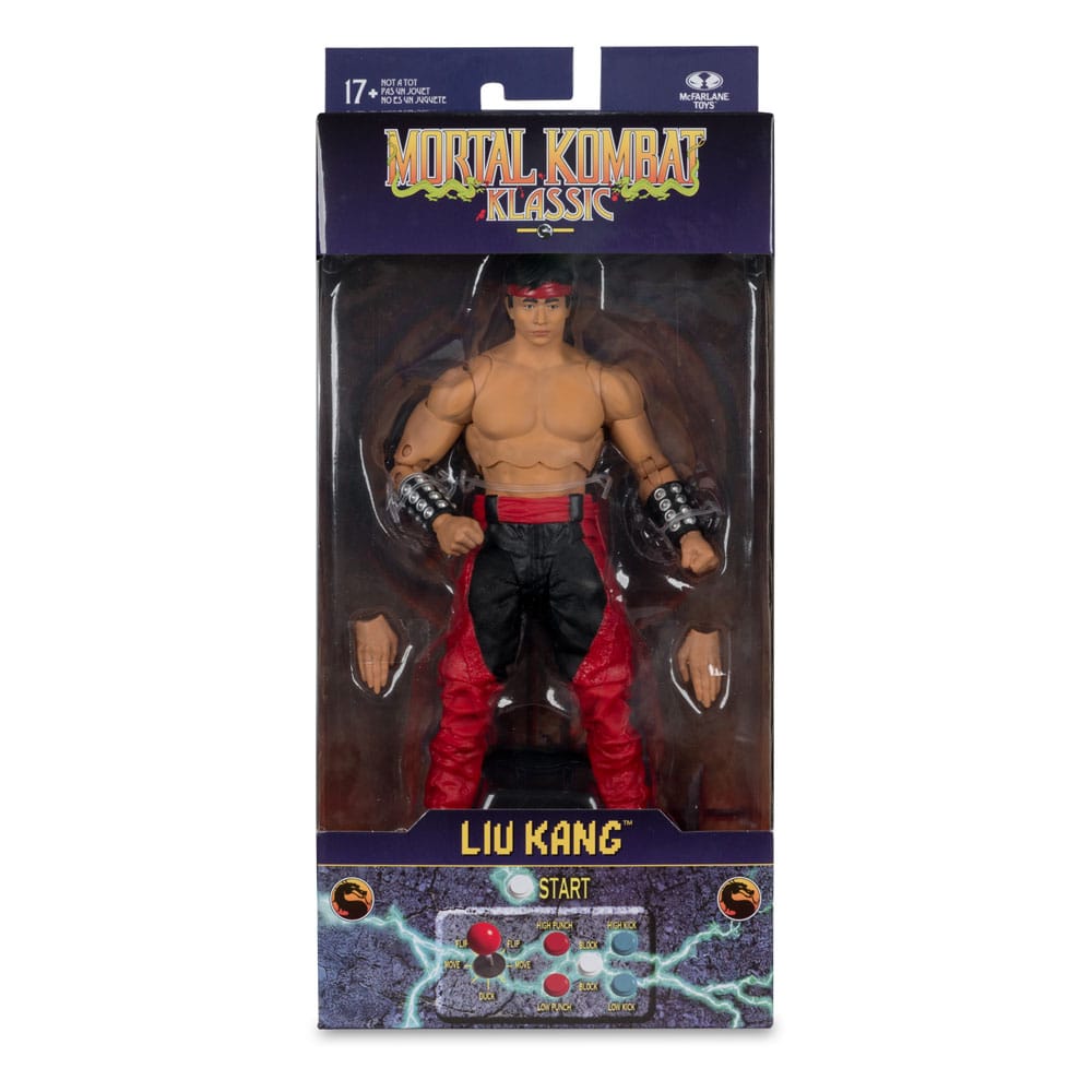 Mcfarlane Games: Mortal Kombat Klassic - Liu Kang Action Figure (7 Inch)
