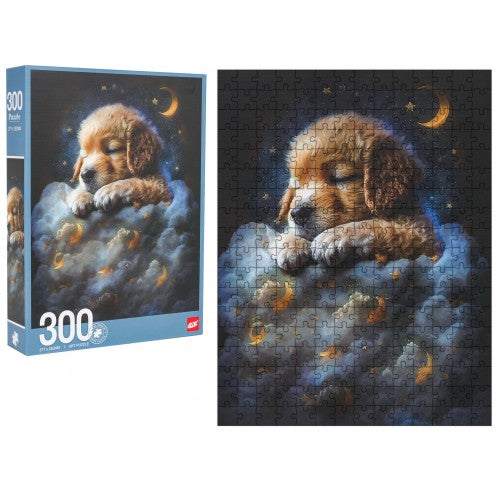 Dreamy Slumber Puppy 300-Piece Jigsaw Puzzle GXF300-14