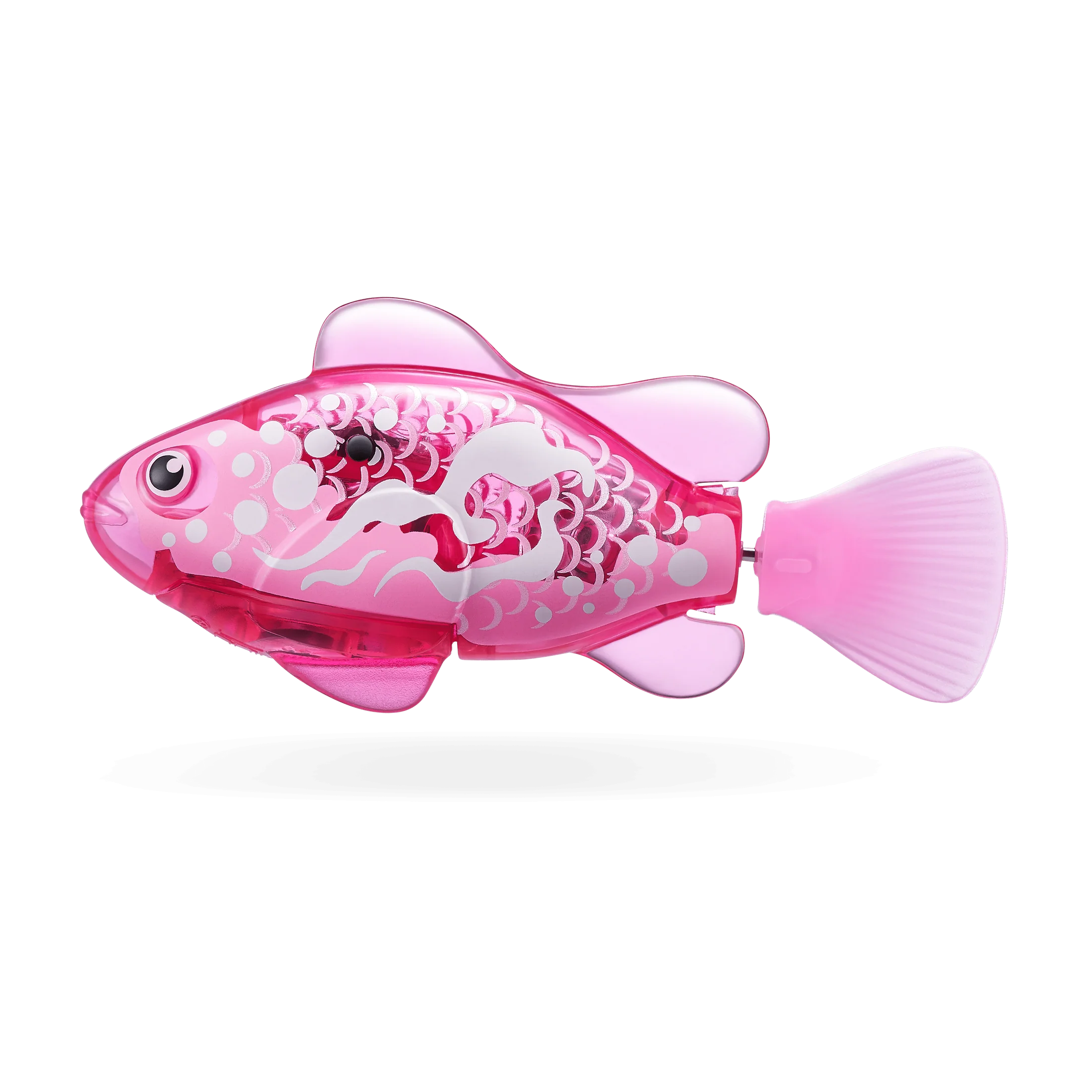 روبو ألايف روبو فيش، سمكة روبوتية للسباحة، لون وردي من زورو، تعمل بالماء، تتغير ألوانها، وتأتي مع بطاريات - السلسلة 3
