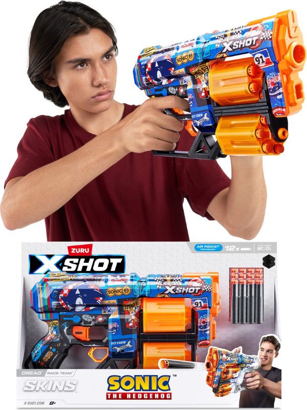 زورو إكس-شوت سكينز سيريز ١ بلاستر دريد سونيك مع ١٢ سهمًا - فريق السباق