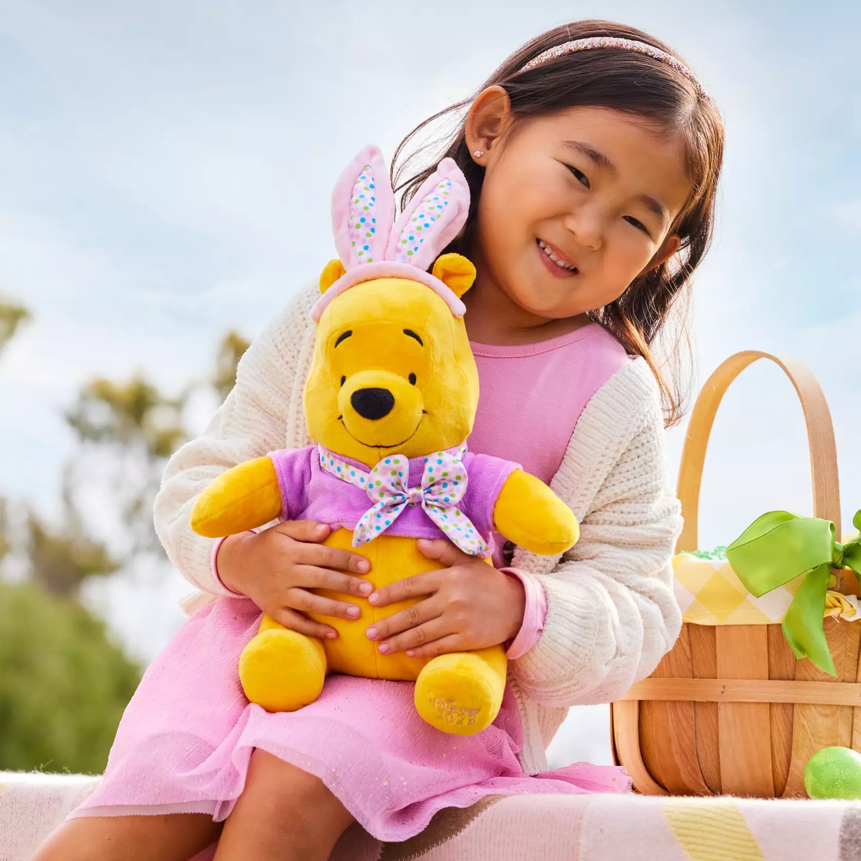 Disney Winnie the Pooh Plush Easter Bunny – Small 10