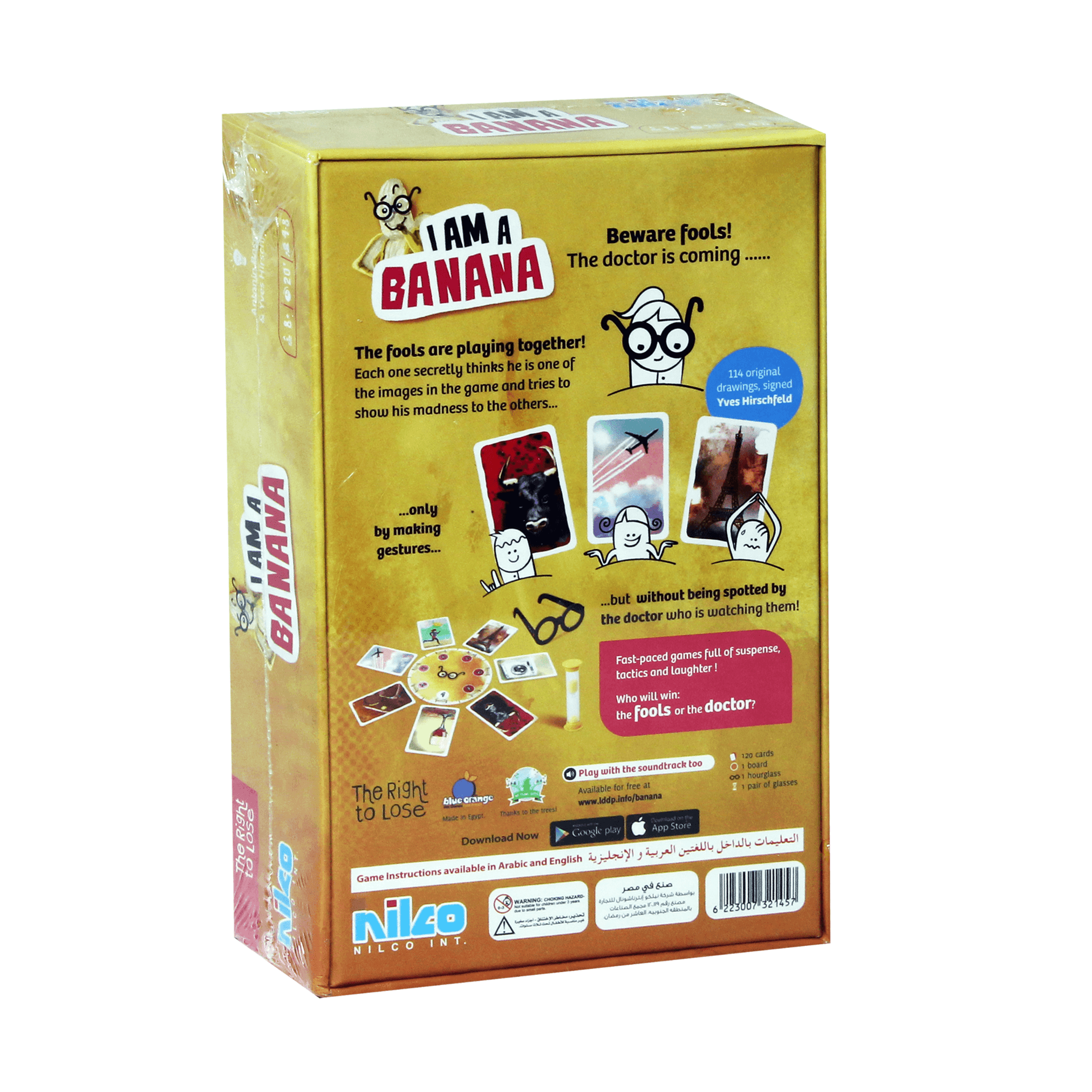 Nilco I Am A Banana Card Game - BumbleToys - 8-13 Years, Card & Board Games, Nilco, Puzzle & Board & Card Games, Unisex