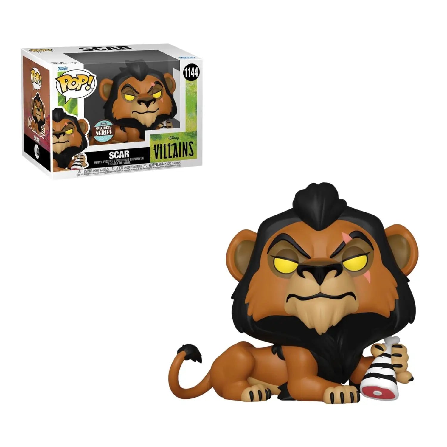 Funko Pop! Disney The Lion King Scar with Meat - BumbleToys - 18+, Action Figures, Boys, Characters, Funko, Girls, Lion King
