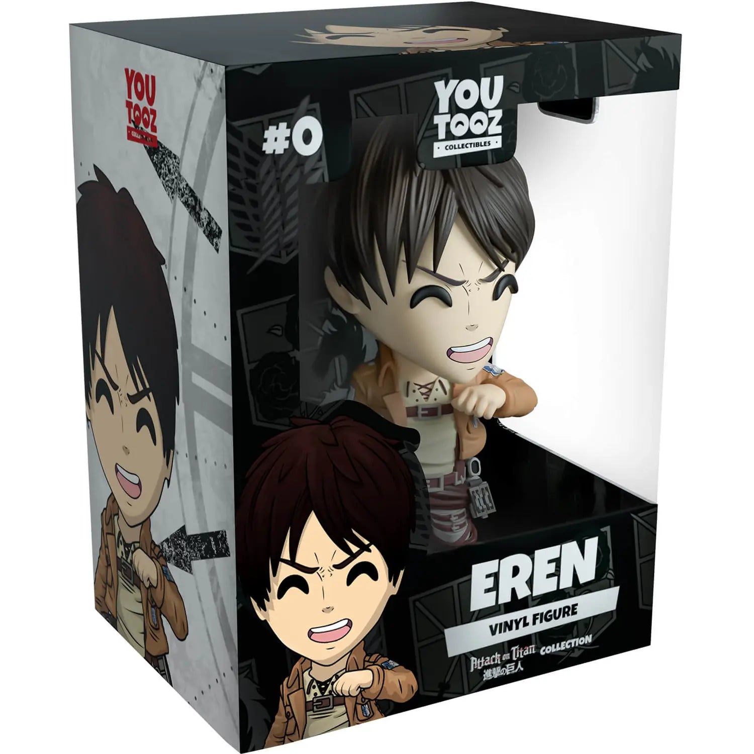 Youtooz Vinyl Figures Attack on Titan- Eren - BumbleToys - 18+, 4+ Years, 5-7 Years, Action Figures, Boys, collectible, collectors, Pre-Order, Youtooz