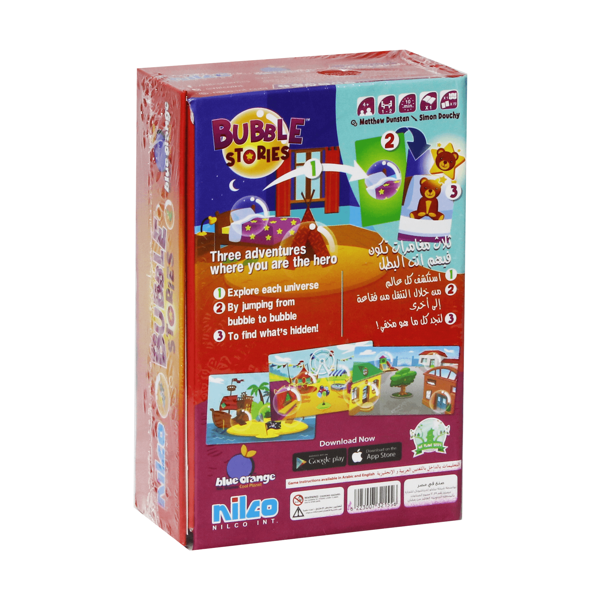 Nilco Bubble Stories Card Game - BumbleToys - 8-13 Years, Card & Board Games, Nilco, Puzzle & Board & Card Games, Unisex