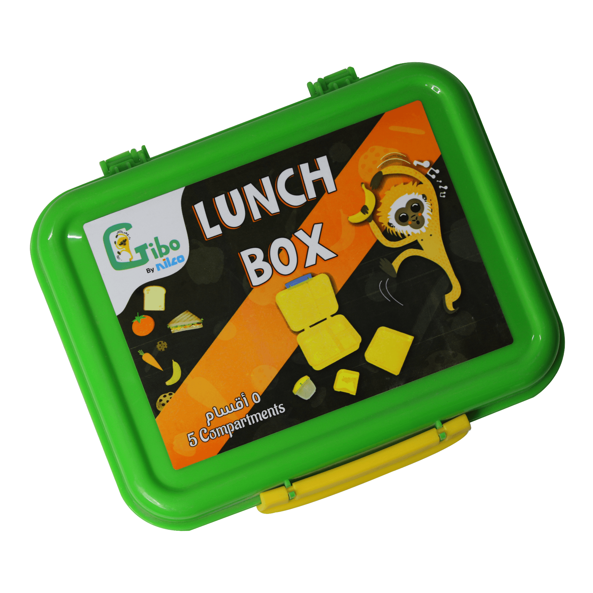 Nilco Lunch Box – Green - BumbleToys - 5-7 Years, Cecil, Girls, Pre-Order, School Supplies