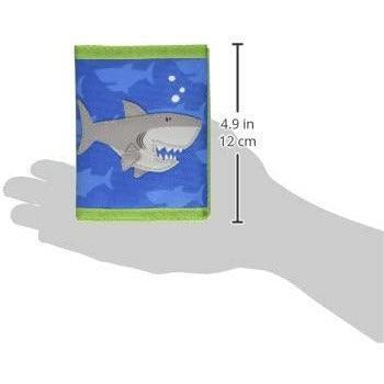 Stephen Joseph Kids Wallet One Size - Shark - BumbleToys - 14 Years & Up, 5-7 Years, 8-13 Years, Baby Shark, Bags, Boys, Characters, Girls, Shark, Stephen Joseph, Wallet