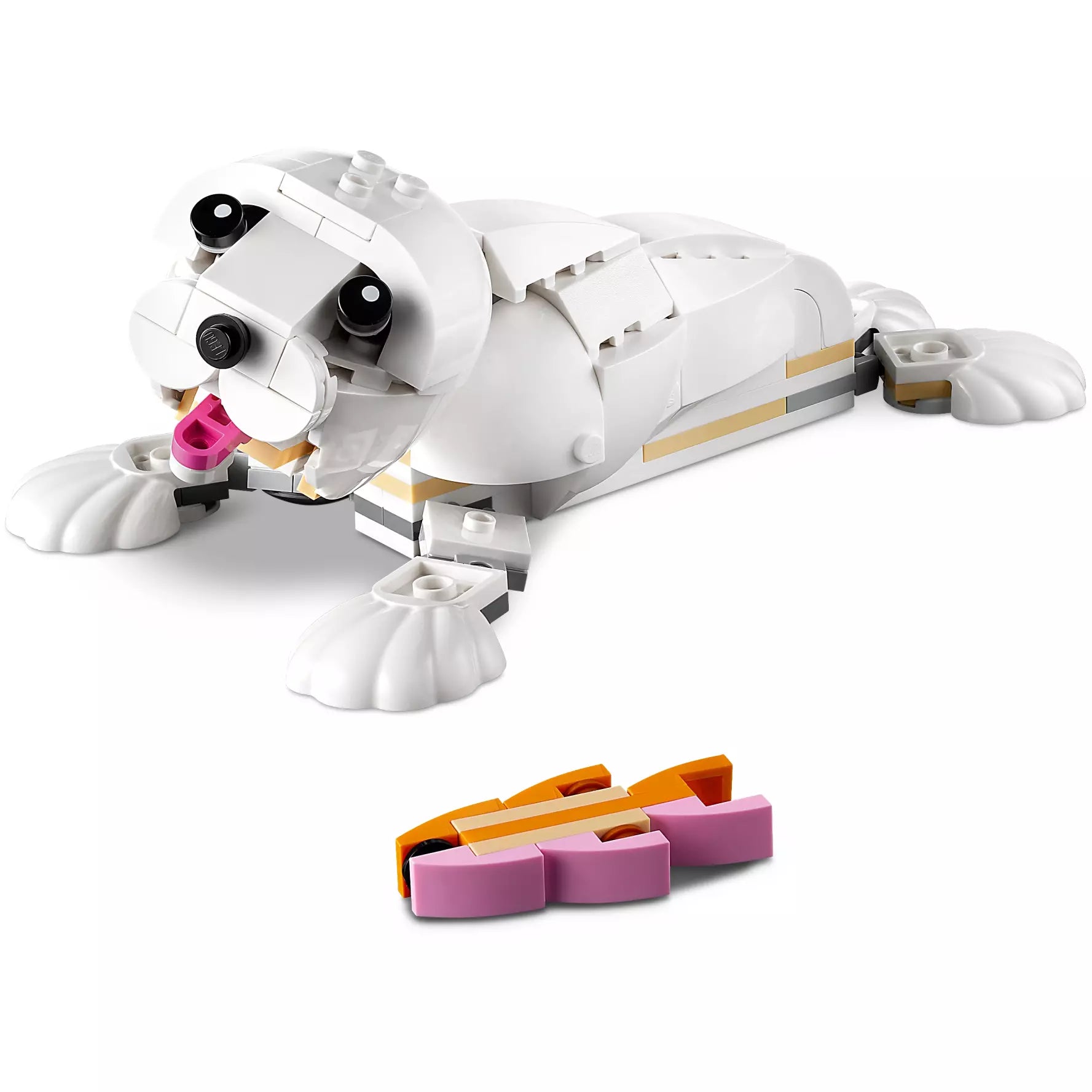 LEGO 31133 Creator 3in1 White Rabbit Animal Toy Building Set, Easter Bunny to Seal and Parrot Figures. - BumbleToys - 5-7 Years, Boys, Creator, Creator 3In1, LEGO, OXE, Pre-Order, White Rabbit