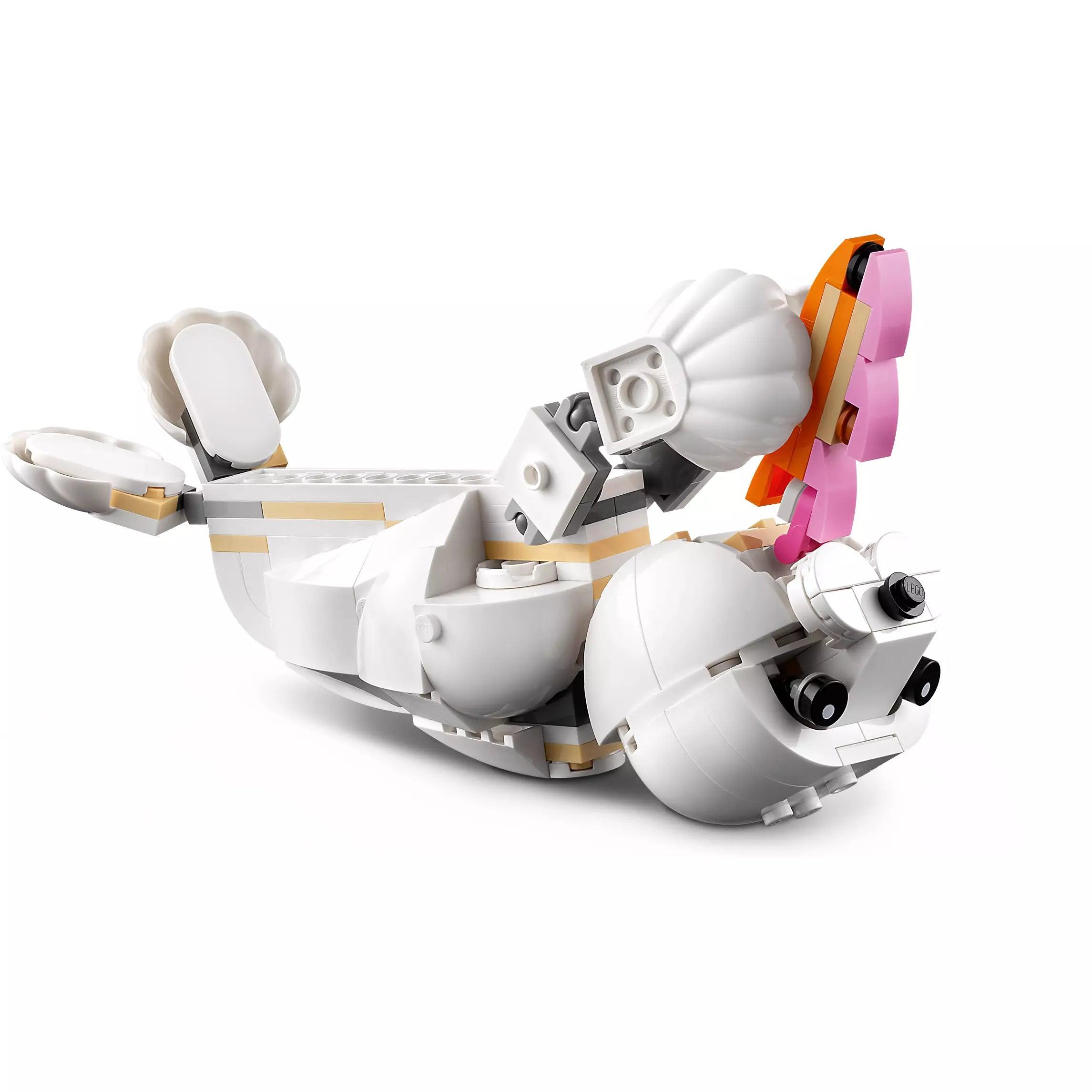 LEGO 31133 Creator 3in1 White Rabbit Animal Toy Building Set, Easter Bunny to Seal and Parrot Figures. - BumbleToys - 5-7 Years, Boys, Creator, Creator 3In1, LEGO, OXE, Pre-Order, White Rabbit