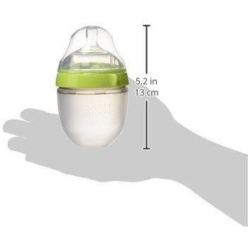 Comotomo Baby Bottle, Green, 5 Ounce (1 Count) - BumbleToys - 0-24 Months, Babies, Baby Saftey & Health, Boys, Comotomo, Feeding Bottle, Girls, Pre-Order, Water Bottle