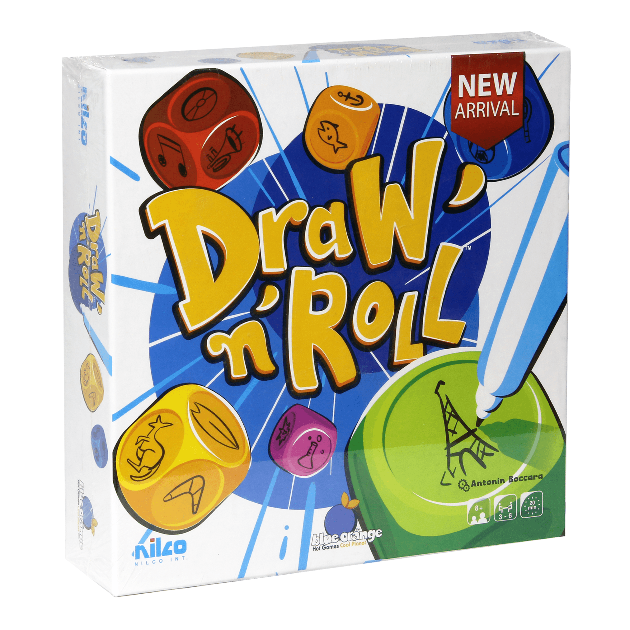 Nilco Draw' n' Roll  Card Game