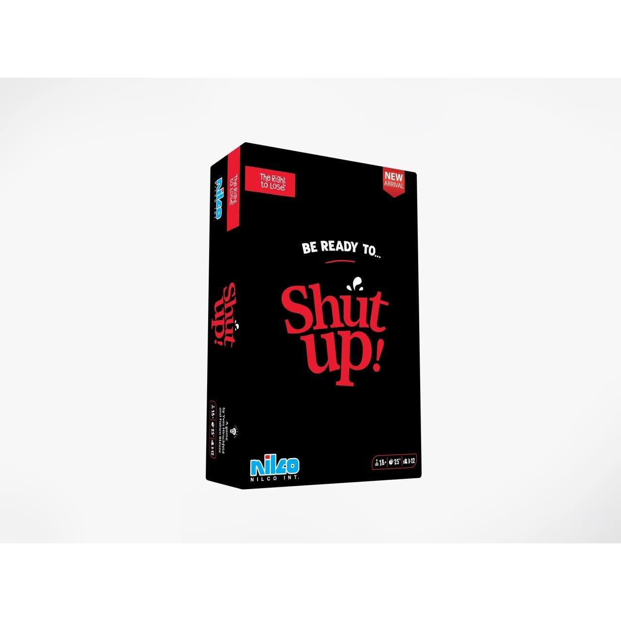 Nilco Shut Up! Card Game - BumbleToys - 8-13 Years, Boys, Card & Board Games, Nilco, Pre-Order