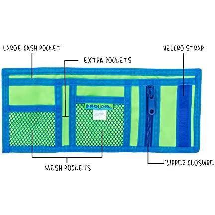 Stephen Joseph Kids Wallet One Size - Shark - BumbleToys - 14 Years & Up, 5-7 Years, 8-13 Years, Baby Shark, Bags, Boys, Characters, Girls, Shark, Stephen Joseph, Wallet