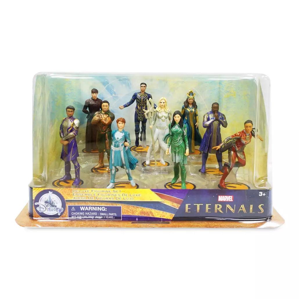 Disney Eternals Deluxe Figure Play Set 10 Figures - BumbleToys - 2-4 Years, Disney, Eternals, Marvel, OXE, Play Set