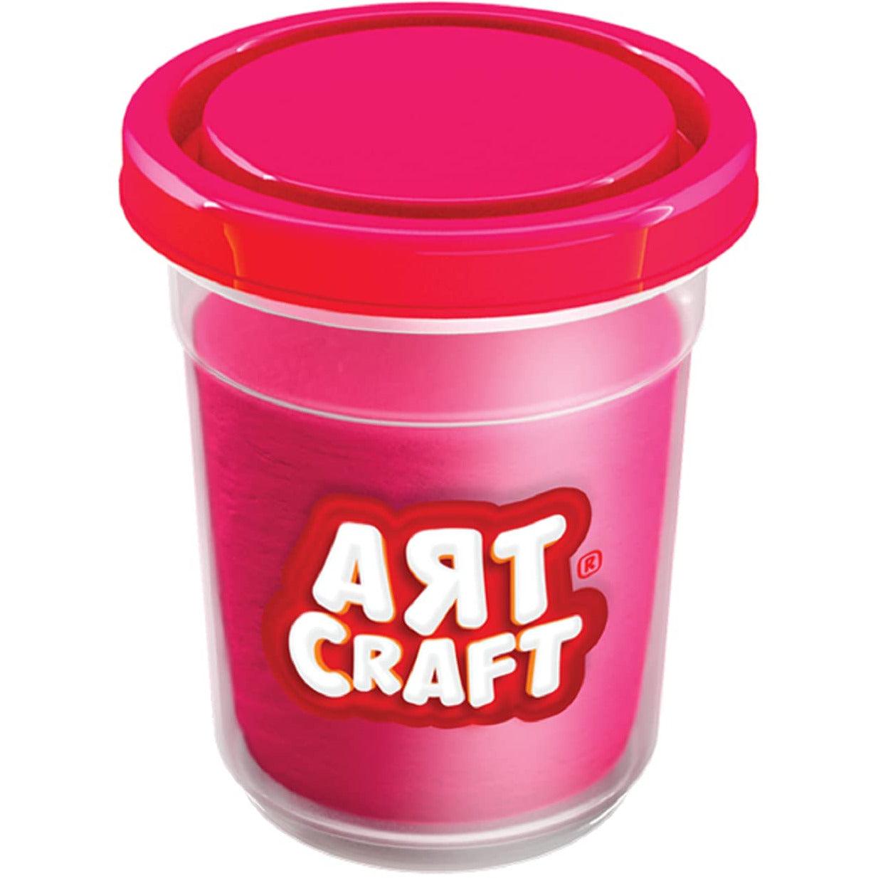 Art Craft 140 GR Single Dough Pot - Brown - BumbleToys - 5-7 Years, Arabic Triangle Trading, Black, Make & Create, Play-doh, Unisex