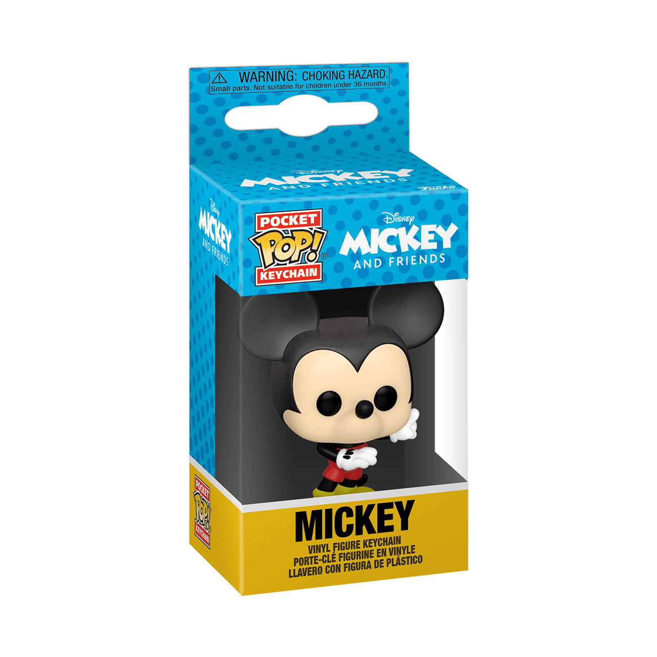 Funko Key Chain Mickey - Disney Mickey & Friends - BumbleToys - 18+, Action Figures, Boys, Funko, Key Chain, Mickey & Minnie, Mickey Mouse