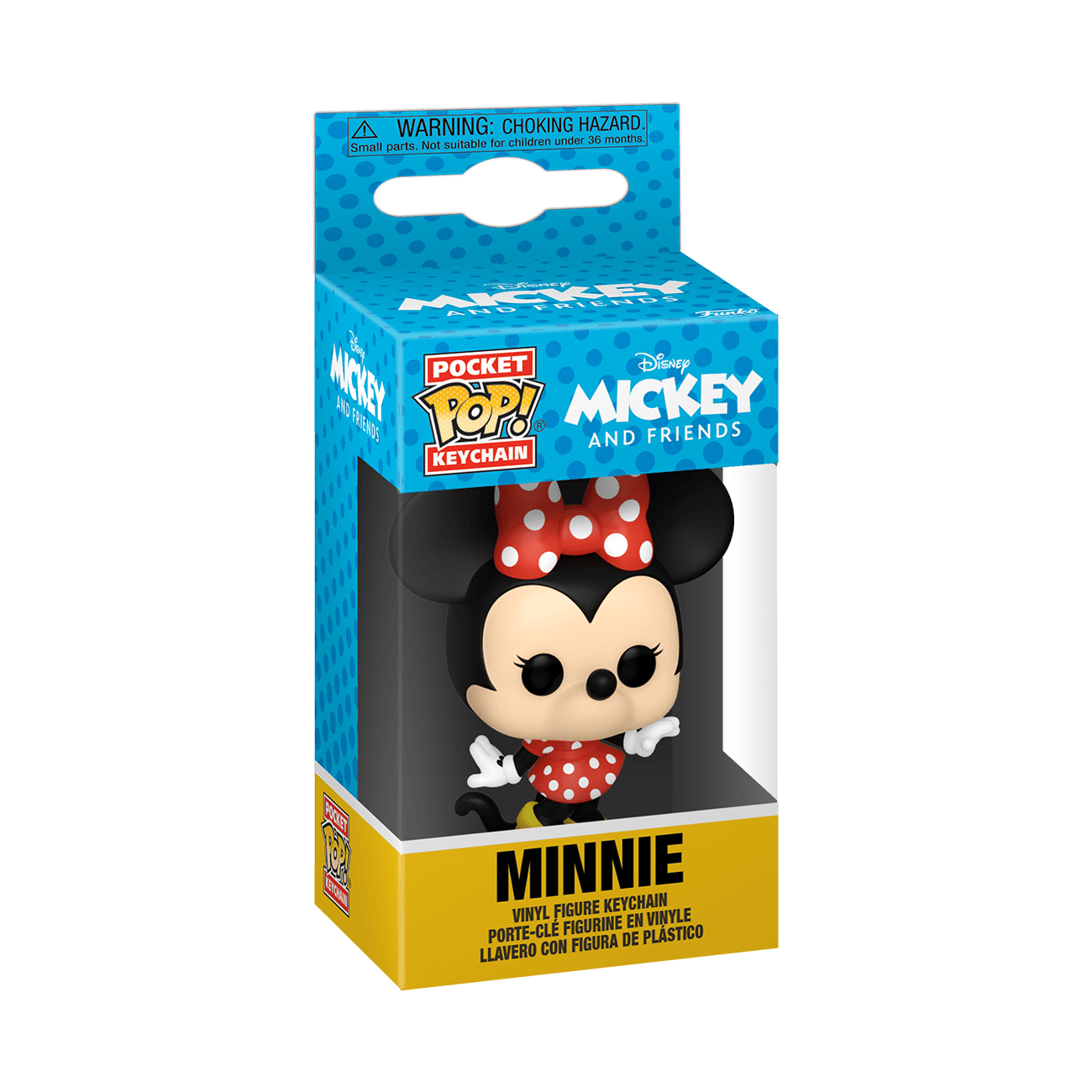 Funko Key Chain MINNIE - DISNEY MICKEY & FRIENDS - BumbleToys - 18+, Action Figures, Boys, Funko, Key Chain, Mickey & Minnie, Mickey Mouse
