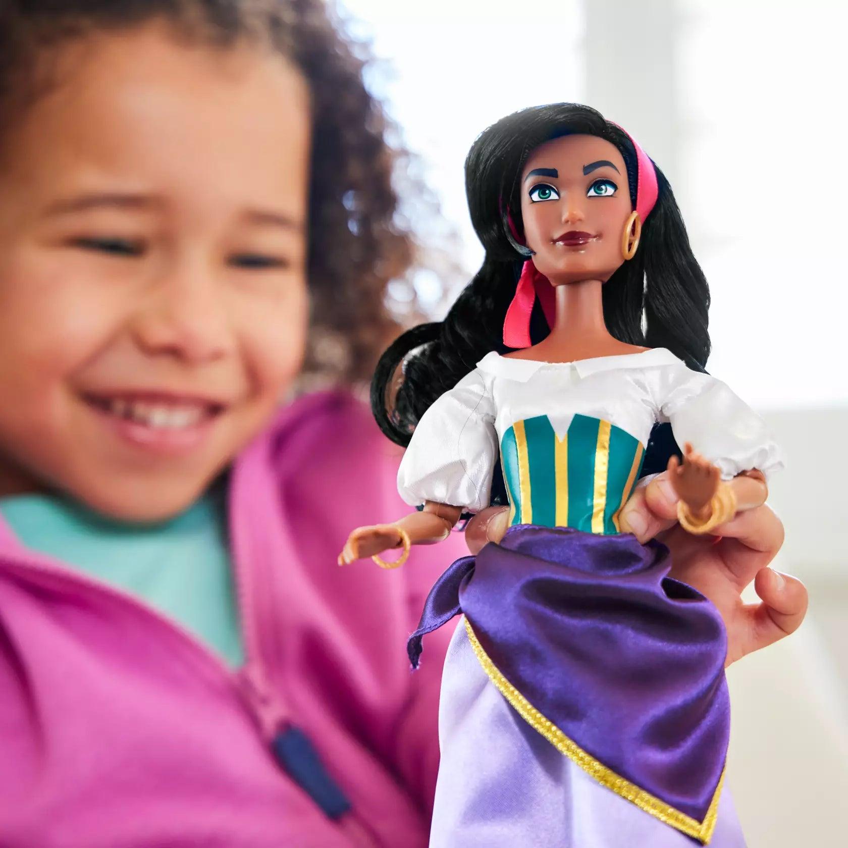 Disney Esmeralda Classic Doll – The Hunchback of Notre Dame – 11 1/2'' - BumbleToys - 5-7 Years, Disney Princess, Esmeralda, Fashion Dolls & Accessories, Girls