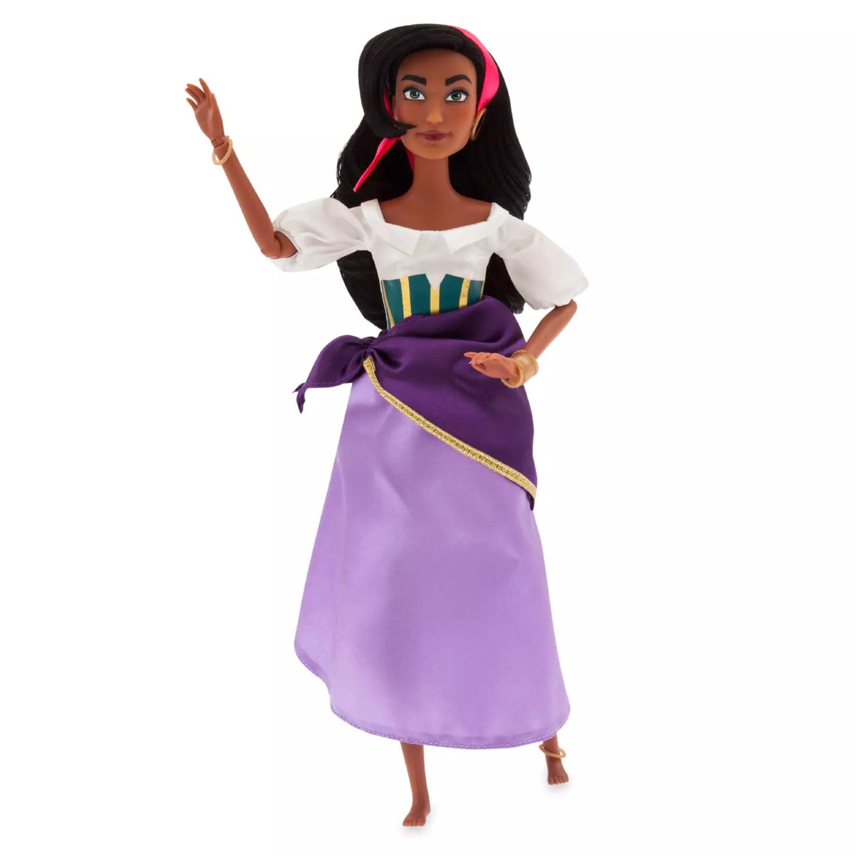 Disney Esmeralda Classic Doll – The Hunchback of Notre Dame – 11 1/2'' - BumbleToys - 5-7 Years, Disney Princess, Esmeralda, Fashion Dolls & Accessories, Girls