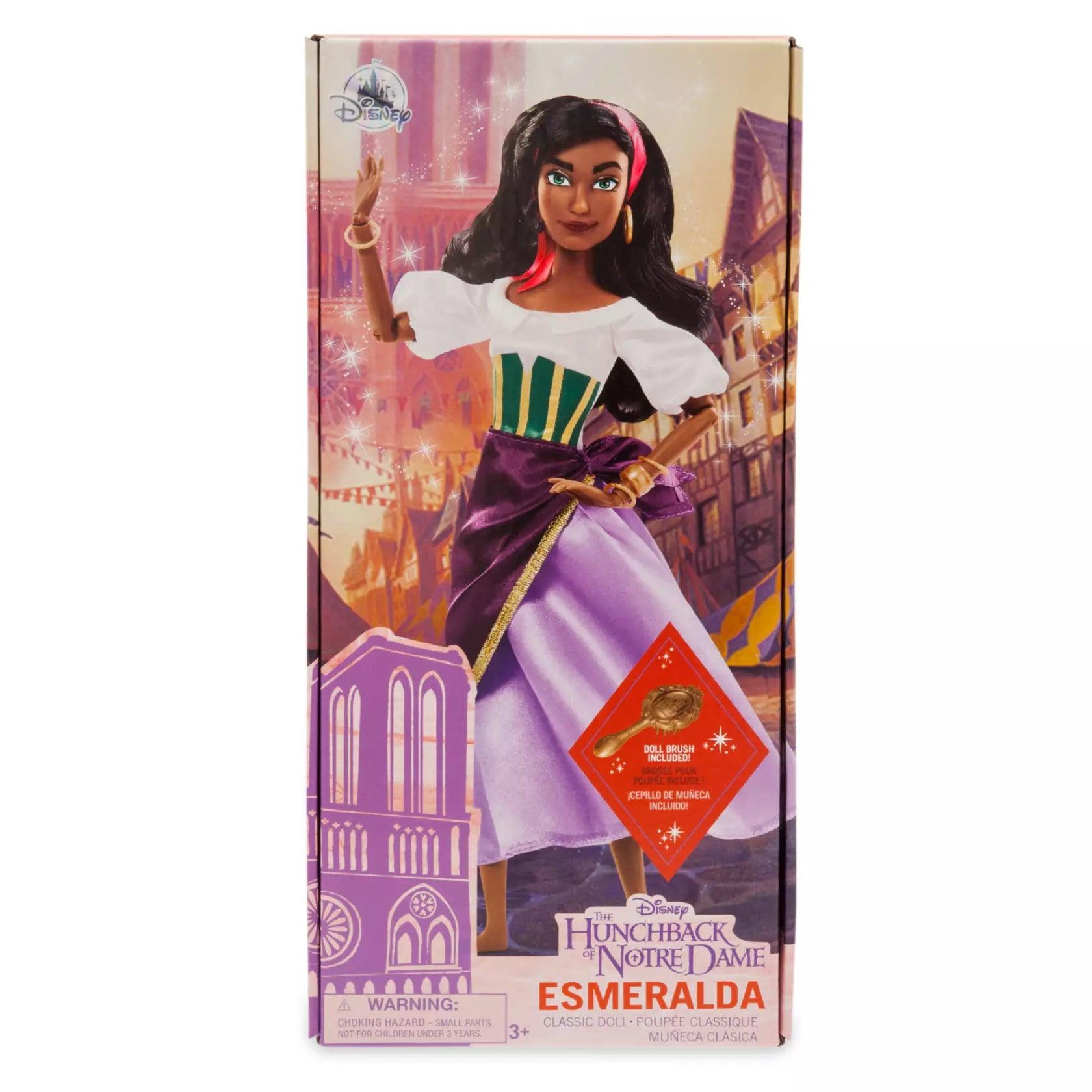 Disney Esmeralda Classic Doll – The Hunchback of Notre Dame – 11 1/2'' - BumbleToys - 5-7 Years, Disney Princess, Esmeralda, Fashion Dolls & Accessories, Girls