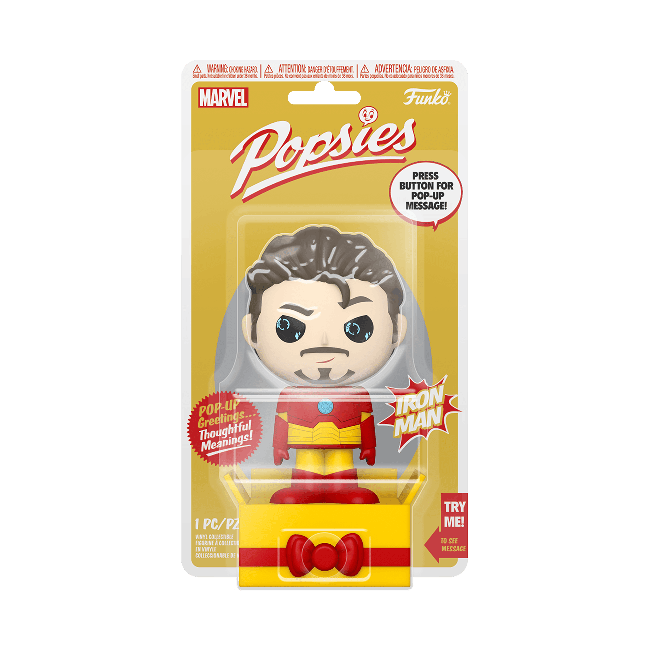 Funko POPSIES Iron Man - Marvel - BumbleToys - 18+, Action Figures, Avengers, Boys, Characters, Funko, Iron man, Marvel, POPSIES