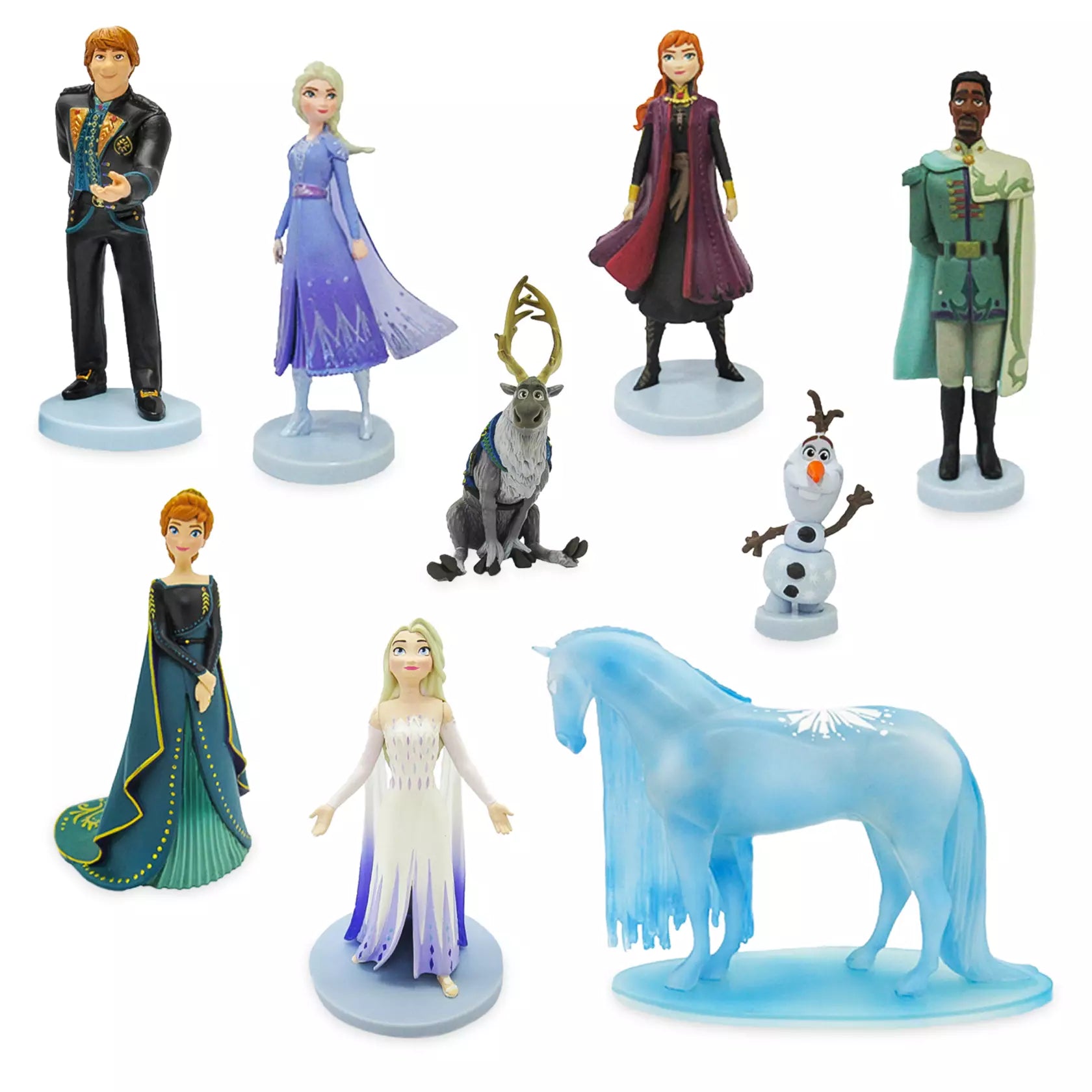 Disney Frozen 2 Figure Play Set 9 Figures - BumbleToys - 4+ Years, Anna, Disney, Elsa, Frozen, OXE, Pre-Order