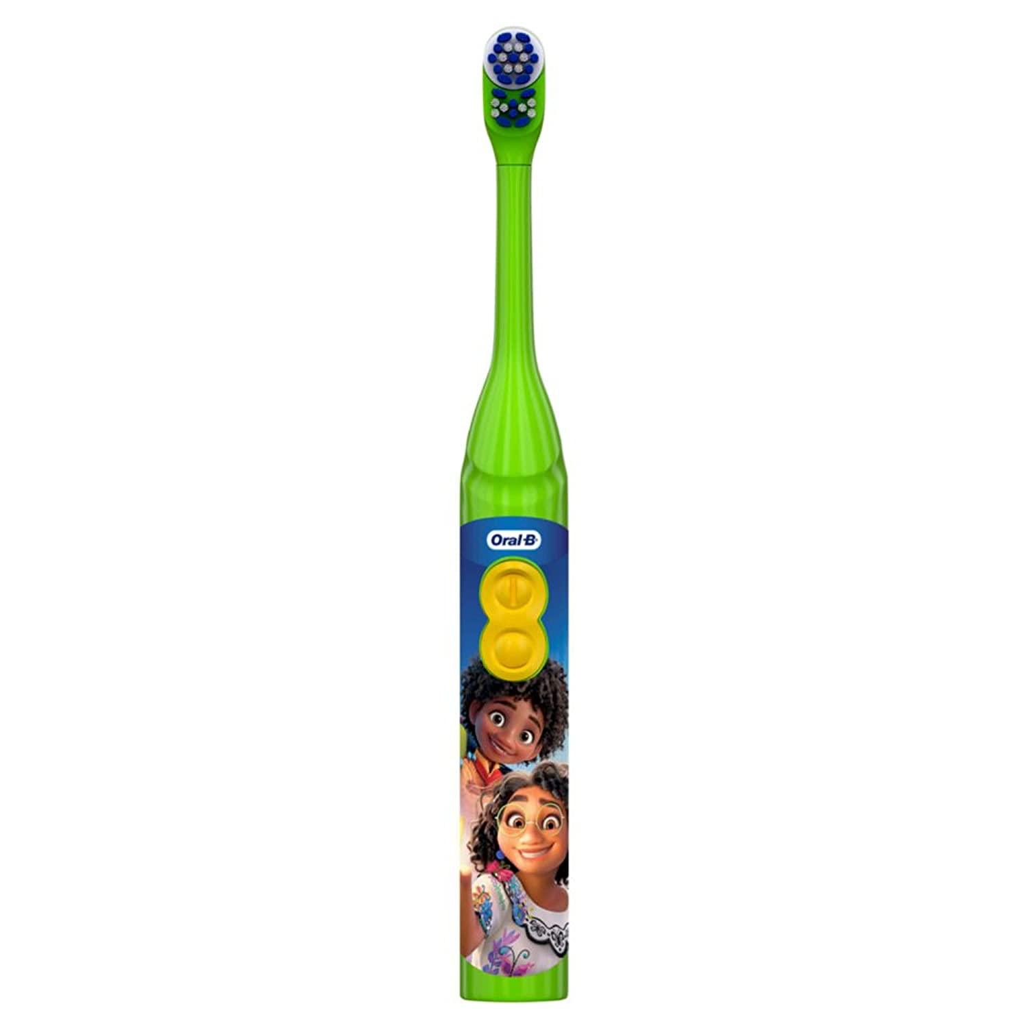 Oral-B Kid's Battery Toothbrush Featuring Disney's Encanto, Soft Bristles - BumbleToys - 5-7 Years, Baby Saftey & Health, Girls, Oral-B, Pre-Order, Toothbrush