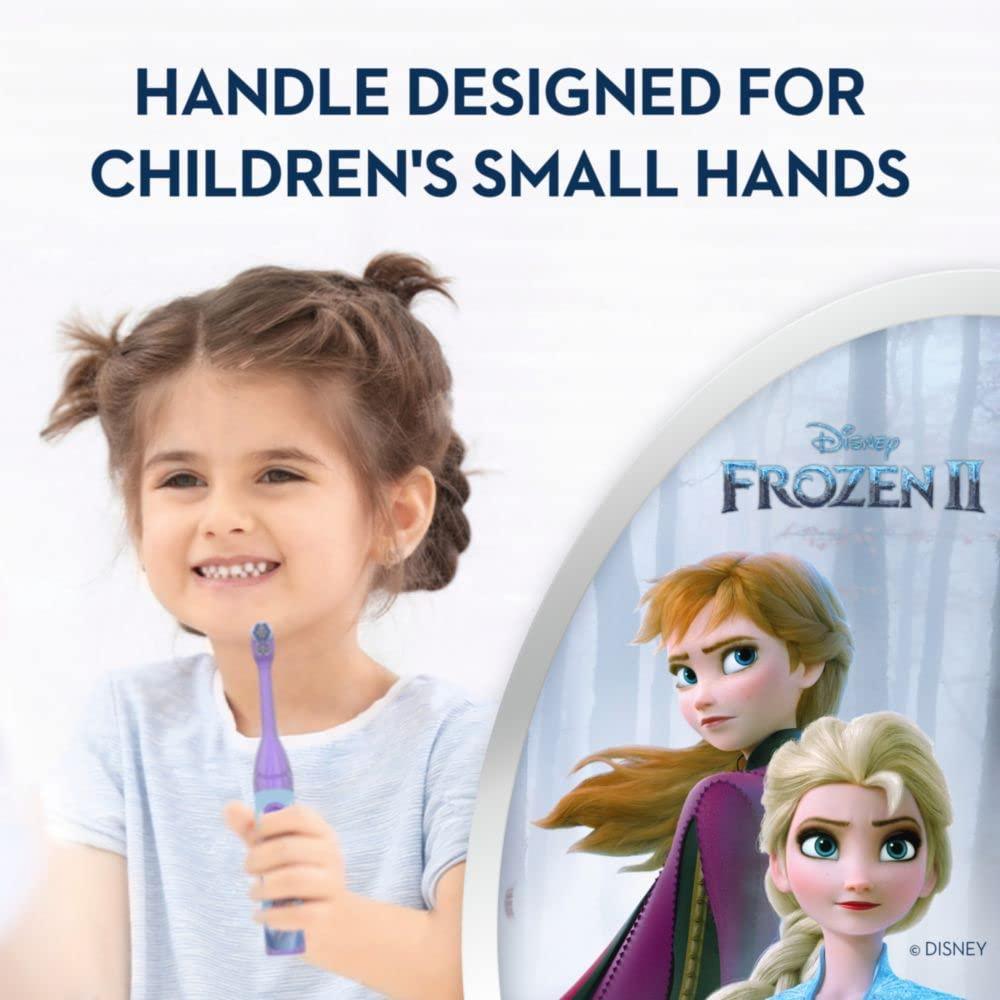 Oral-B Pro Health Disney Frozen Battery Power Electric Toothbrush for Kids - BumbleToys - 5-7 Years, Baby Saftey & Health, Frozen, Pre-Order, Toothbrush