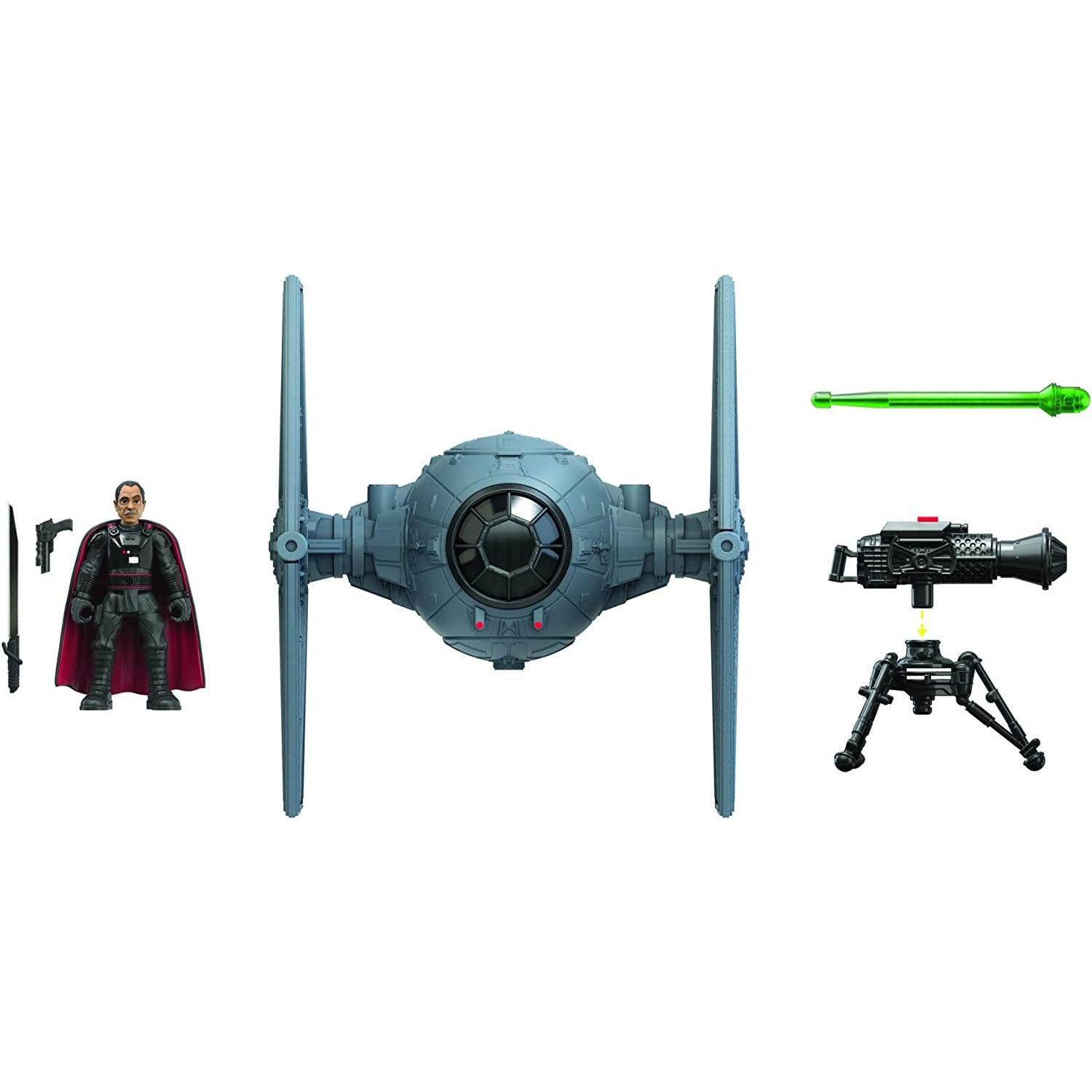 Star Wars Mission Fleet Stellar Class Moff Gideon Outland TIE Fighter Imperial Assault 2.5-Inch-Scale Figure and Vehicle, Kids Ages 4 and Up,F1137 - BumbleToys - 4+ Years, Boys, OXE, Pre-Order, star wars
