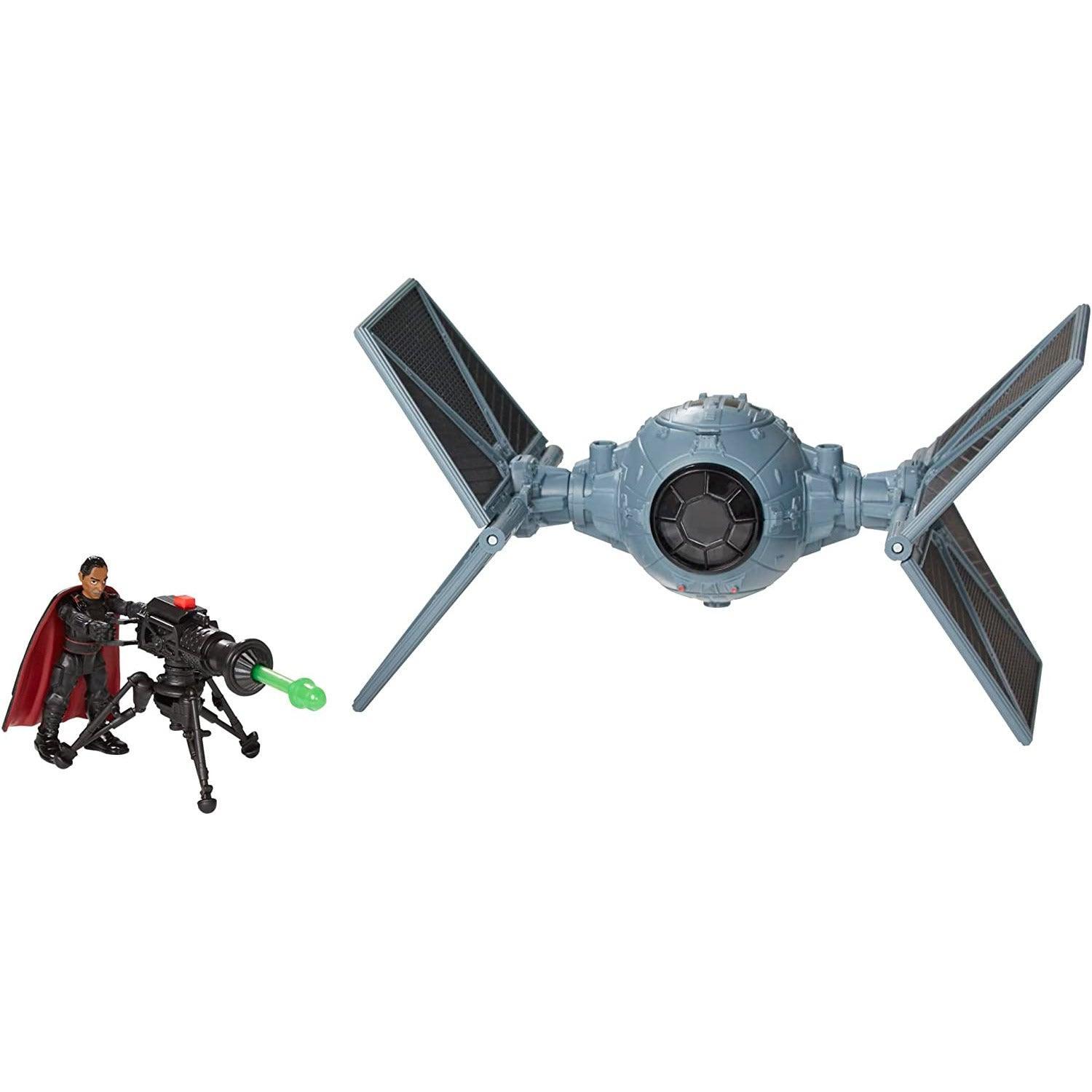 Star Wars Mission Fleet Stellar Class Moff Gideon Outland TIE Fighter Imperial Assault 2.5-Inch-Scale Figure and Vehicle, Kids Ages 4 and Up,F1137 - BumbleToys - 4+ Years, Boys, OXE, Pre-Order, star wars