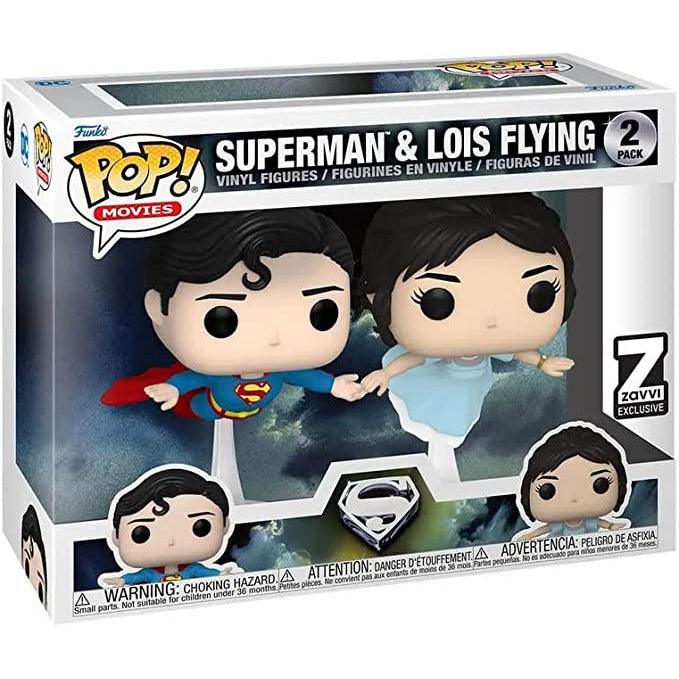 Funko Pop Superman and Lois Flying 2 Pack - BumbleToys - 18+, 4+ Years, 5-7 Years, 6+ Years, 8+ Years, Action Figures, Avengers, Boys, Characters, Figures, Funko, lois, Pre-Order, Superman