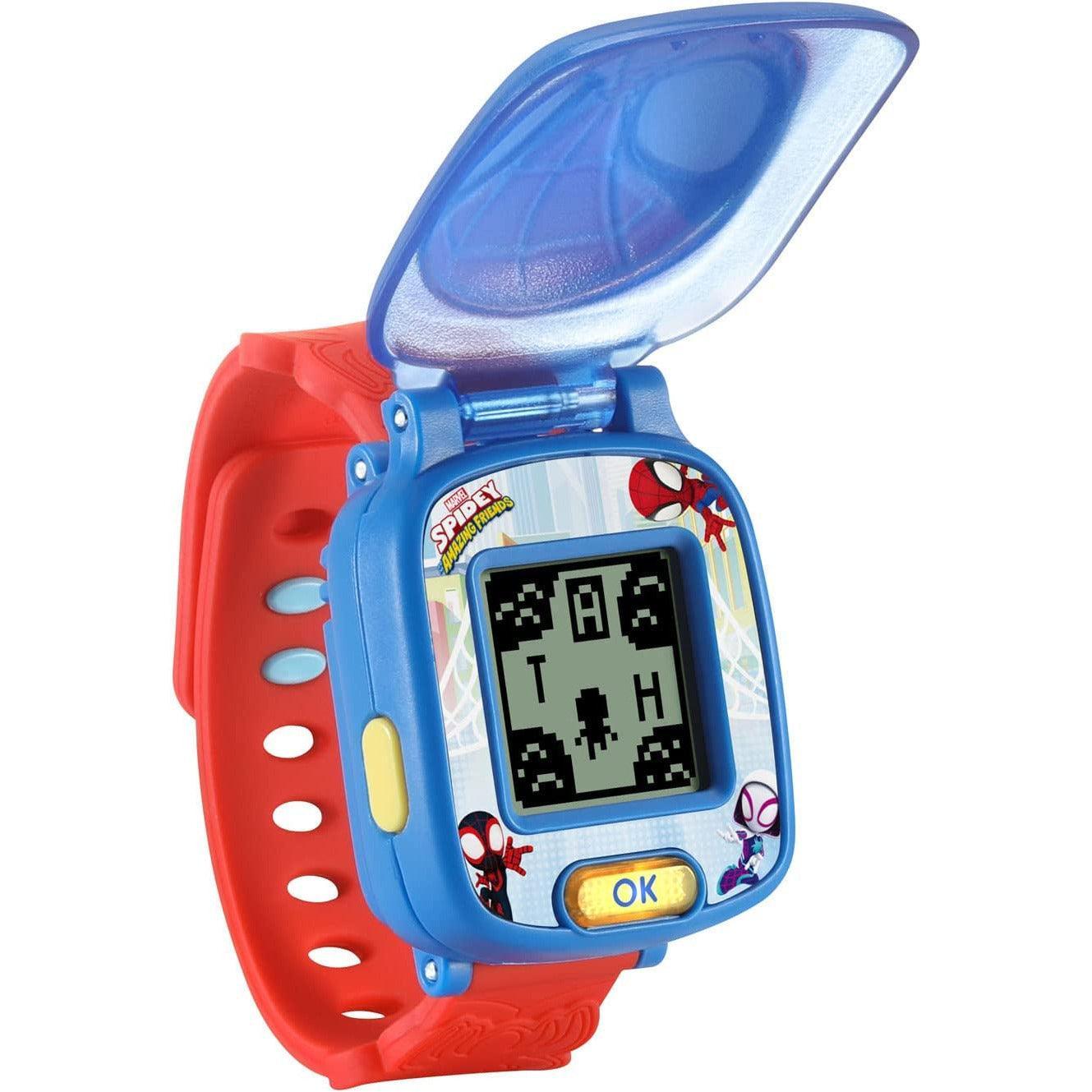 VTech Spidey and His Amazing Friends Spidey Learning Watch - BumbleToys - 5-7 Years, Boys, Kids, Spiderman, Watch