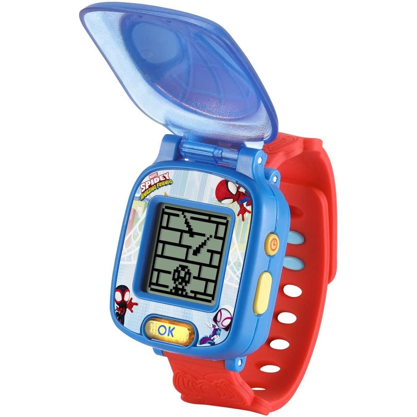 VTech Spidey and His Amazing Friends Spidey Learning Watch - BumbleToys - 5-7 Years, Boys, Kids, Spiderman, Watch