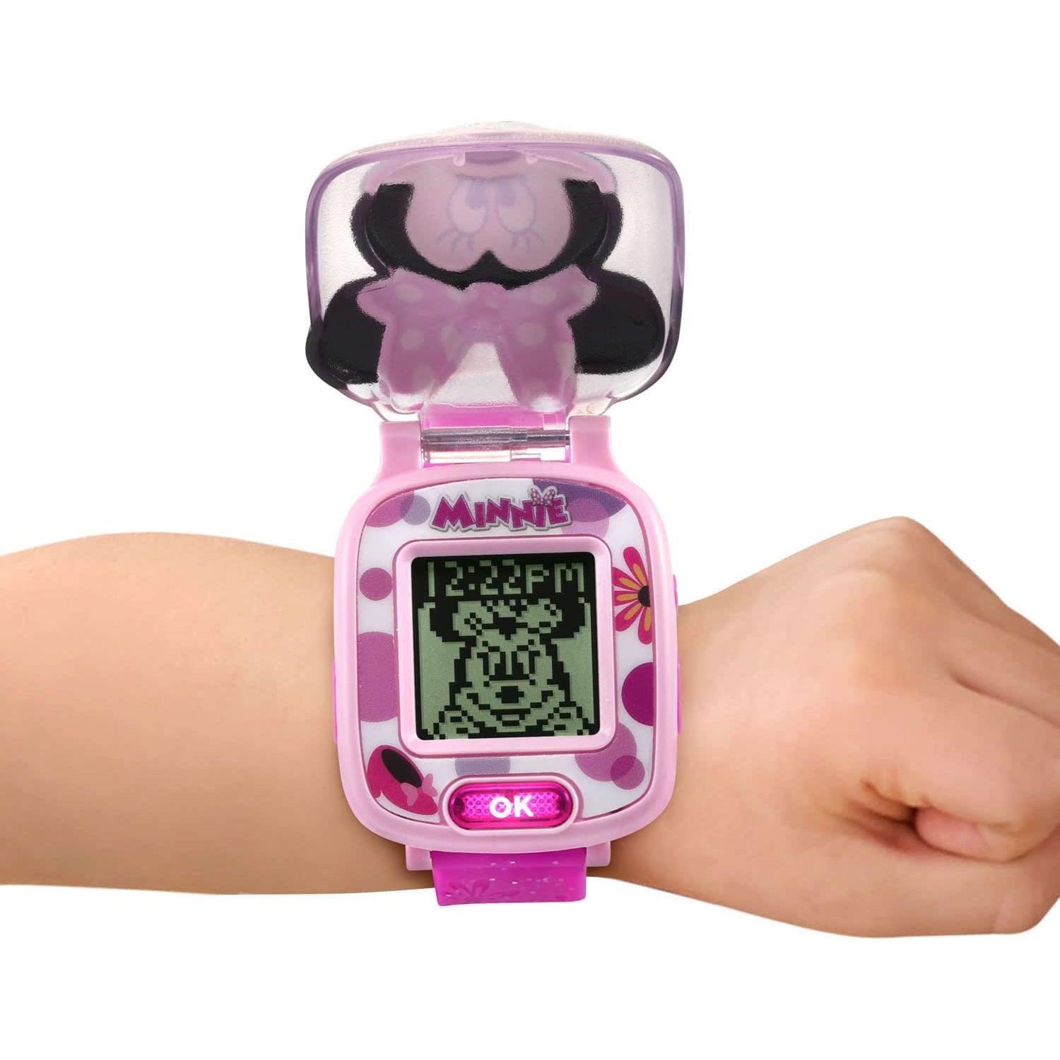 VTech Disney Junior Minnie - Minnie Mouse Learning Watch - BumbleToys - 5-7 Years, Kids, minne, Pre-Order, Watch