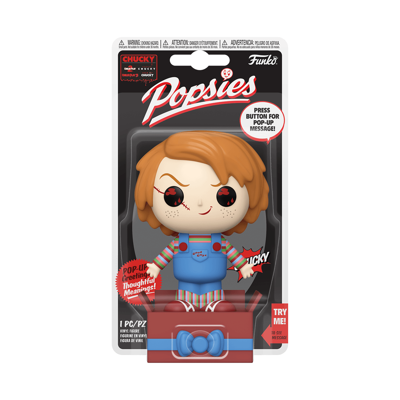 Funko POPSIES Chucky - Child's Play - BumbleToys - 18+, Action Figures, Boys, Characters, Funko, POPSIES, Pre-Order