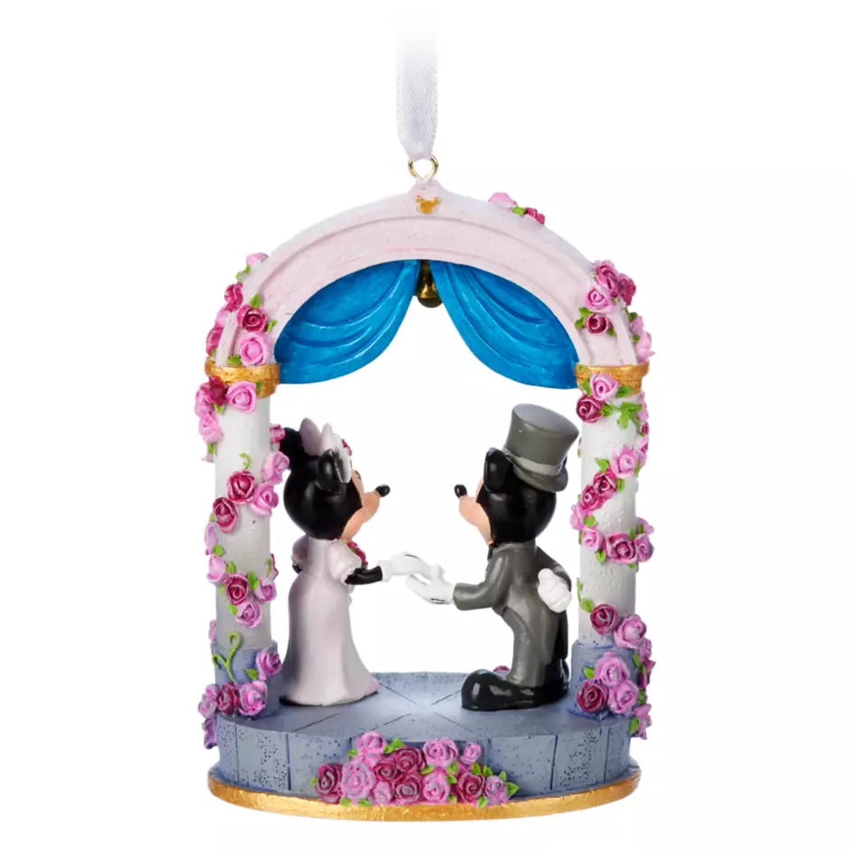 Disney Mickey and Minnie Mouse Figural Wedding Ornament - BumbleToys - 5-7 Years, 8-13 Years, Disney, Girls, Miniature Dolls & Accessories, OXE, Pre-Order