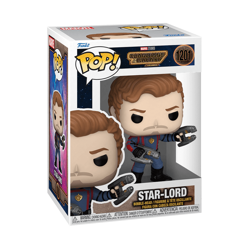 Funko Pop Marvel Guardians of the Galaxy - Star-Lord - BumbleToys - 18+, Action Figures, Boys, collectible, collectors, Funko, Marvel, Pre-Order