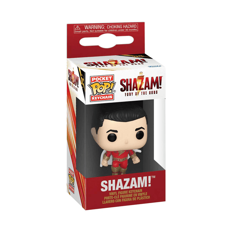 Funko Keychain Dc Comics Shazam - Shazam Fury Of The Gods - BumbleToys - 18+, Action Figures, Boys, DC Comics, Funko, keychain