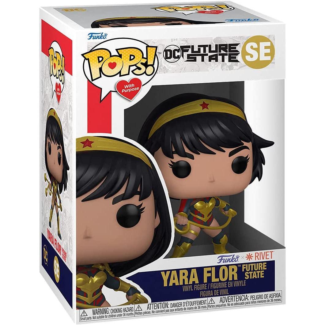Funko Pop! Heroes: Pops with Purpose Rivet - Yara Flor - BumbleToys - 18+, Action Figures, Boys, DC Comics, Funko, Girls, OXE, Pre-Order