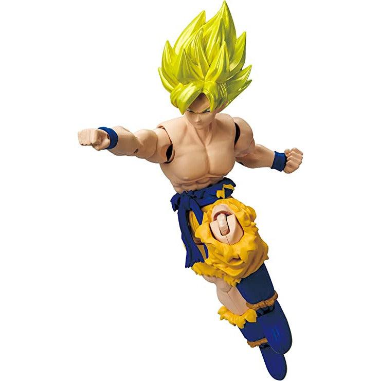  Dragon Ball Bandai Evolve Super Saiyan Goku Anime Figure, 12.5cm Super Saiyan Goku Figure Anime Toy