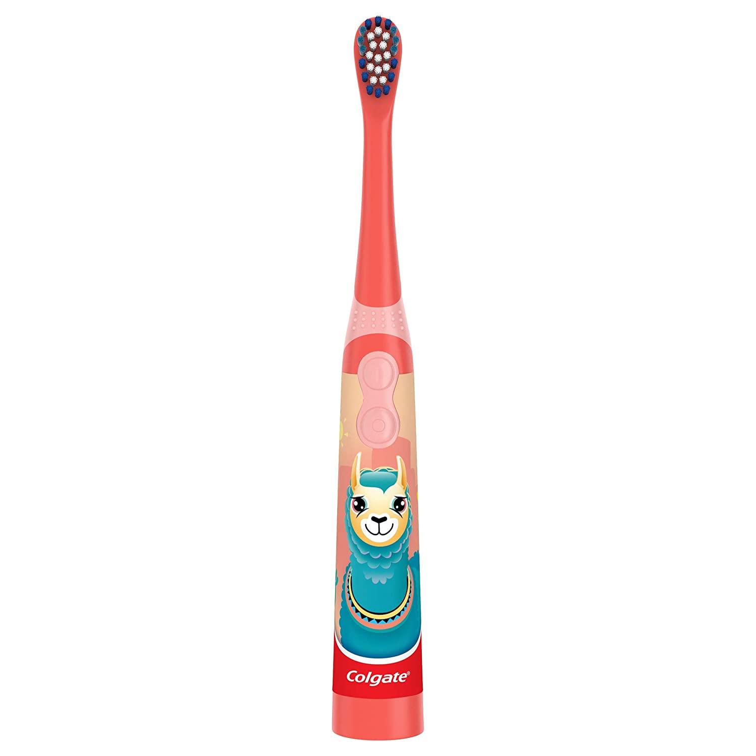 Colgate Kids Battery Powered Toothbrush - Llama - BumbleToys - 5-7 Years, Baby Saftey & Health, Boys, Girls, Pre-Order, Toothbrush