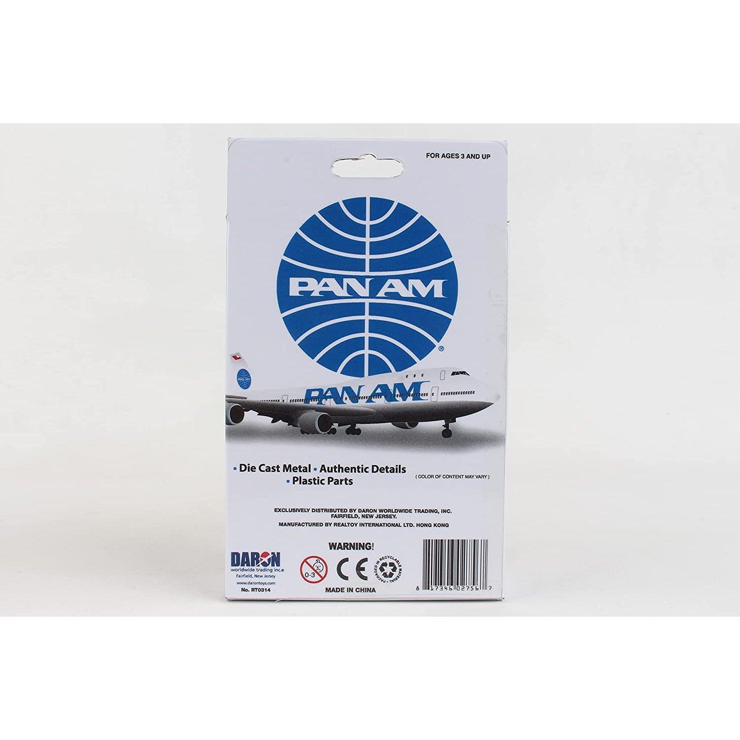 Daron Planes Pan Am Single Plane RT0314 - White - BumbleToys - 6+ Years, Boys, EXO, Flying, Girls, Pre-Order