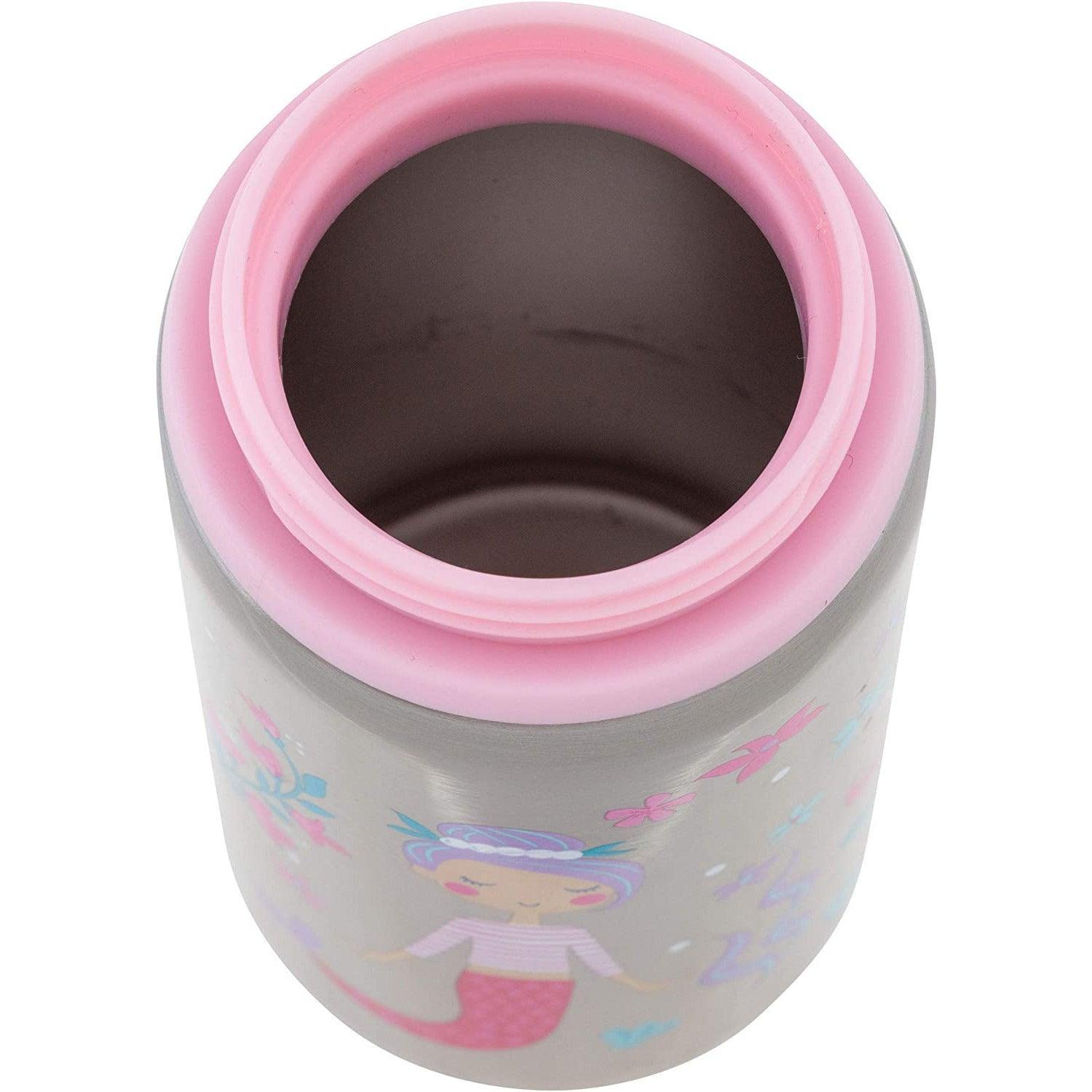 Stephen Joseph Stainless Steel Water Bottles, 18 OZ, MERMAID - BumbleToys - 5-7 Years, Cecil, Girls, Mermaid, School Supplies, Stainless, Water Bottle