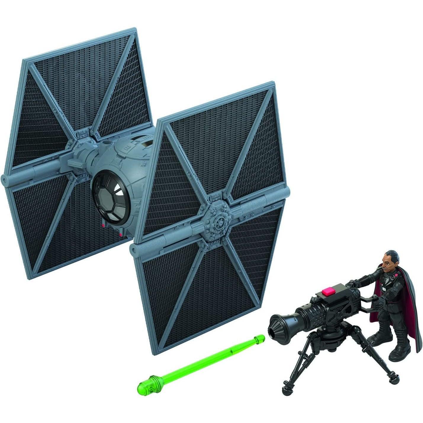 Star Wars Mission Fleet Stellar Class Moff Gideon Outland TIE Fighter Imperial Assault 2.5-Inch-Scale Figure and Vehicle, Kids Ages 4 and Up,F1137 - BumbleToys - 4+ Years, Boys, OXE, Pre-Order, star wars