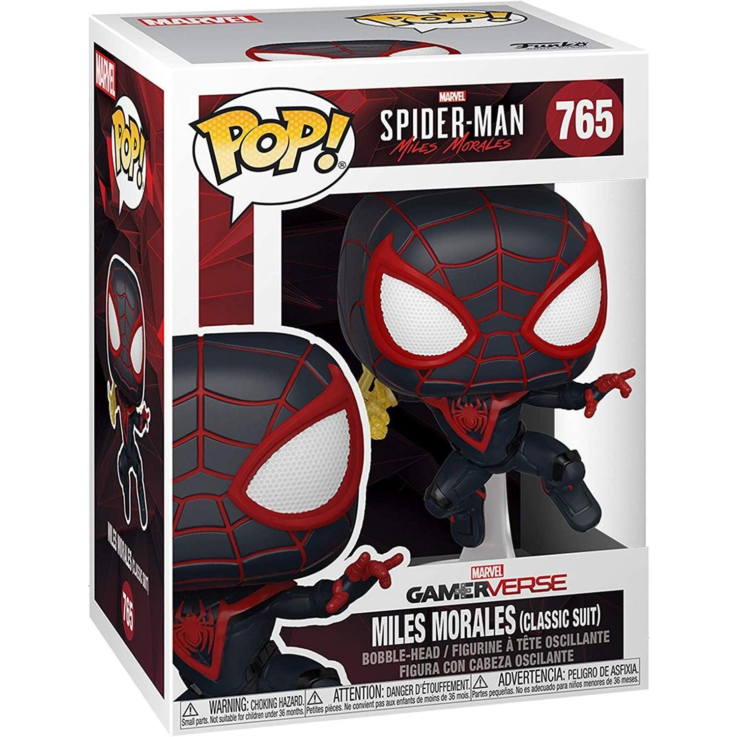 Marvel: Spider-Man Gamerverse - Classic Miles Morales Funko Pop! Vinyl Figure - BumbleToys - 18+, Action Figures, Avengers, Boys, Characters, Funko, Spider man, Spiderman