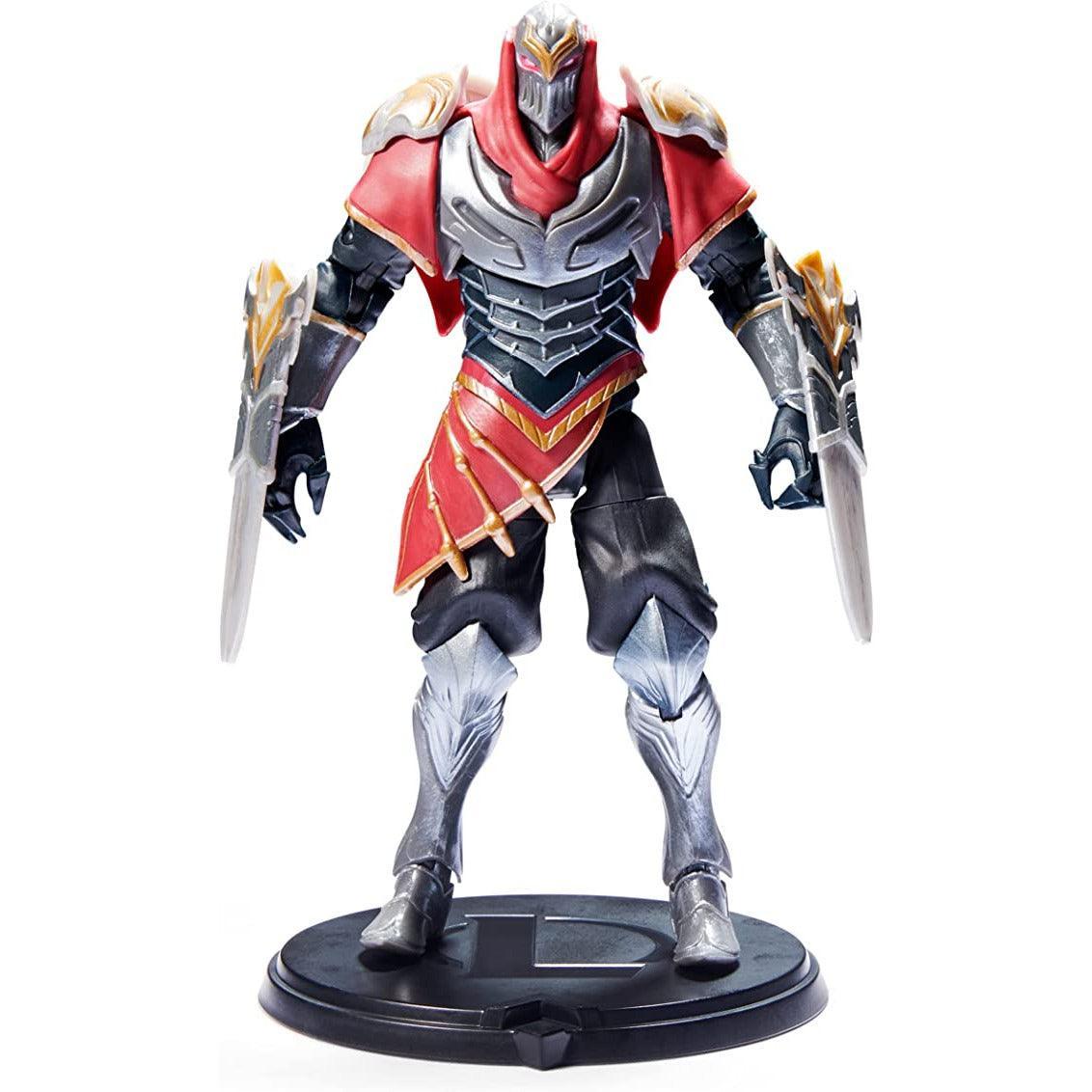 League of Legends, 6-Inch Zed Collectible Figure w/ Premium Details and 2 Accessories, The Champion Collection, Collector Grade - BumbleToys - 5-7 Years, Boys, Characters, collectible, collectors, EXO, Figures, LEAGUE OF LEGENDS, Pre-Order, zed
