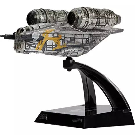Hot Wheels Star Wars Starships Select, Premium Replica of Razor Crest, Moveable Parts, Premium Stand - BumbleToys - 18+, 5-7 Years, Action Figures, Boys, hot wheels, Pre-Order, star wars