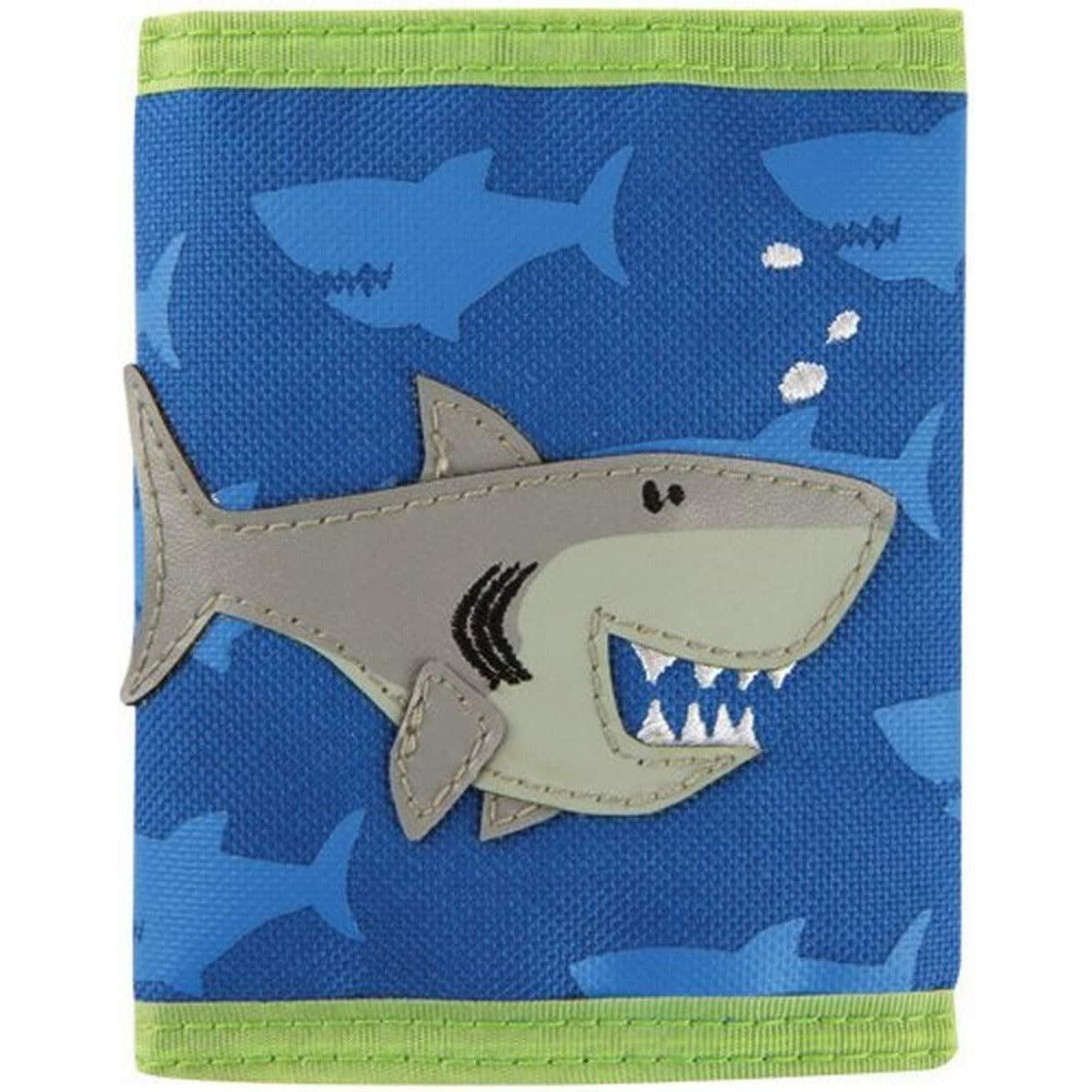 Stephen Joseph Kids Wallet One Size - Shark - BumbleToys - 14 Years & Up, 5-7 Years, 8-13 Years, Baby Shark, Bags, Boys, Characters, Girls, Shark, Stephen Joseph, Wallet